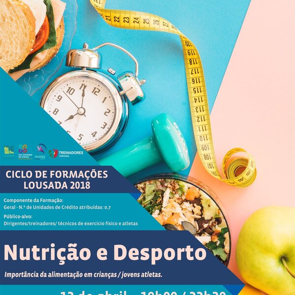 2018-04-13 Formação Nutrição e Desporto 2018 - crianças e jovens