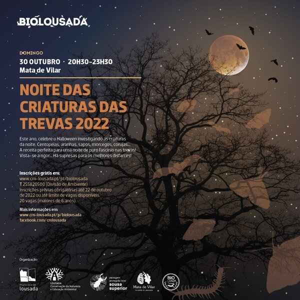 Noite das criaturas das trevas 2022
