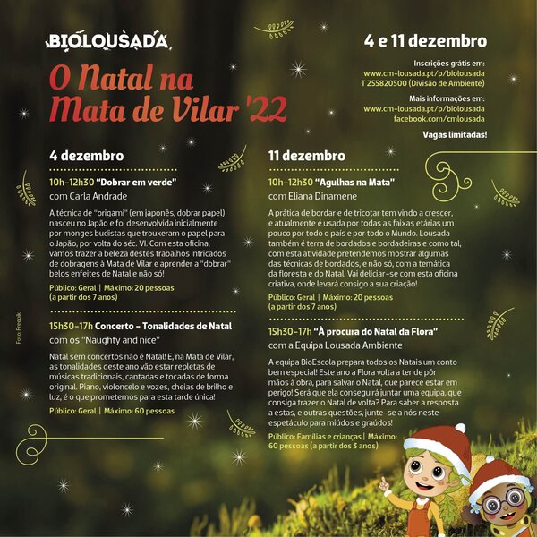 O Natal na Mata de Vilar 2022