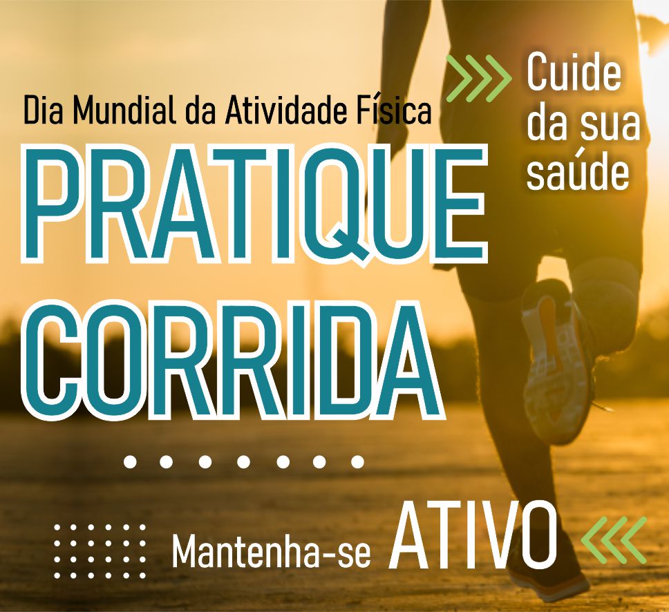 Dia mundial da atividade física - corrida banner 3