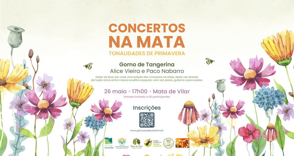 Concertos na Mata - Tonalidades de Primavera