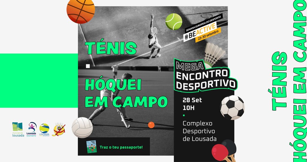 Mega Encontro Desportivo - Hóquei e Ténis
