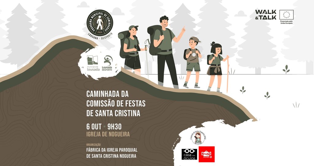 Caminhada da Comissão de Festas de Santa Cristina