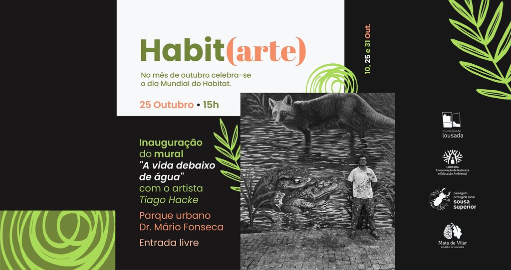 Habit(arte) - mural "A vida debaixo de água"