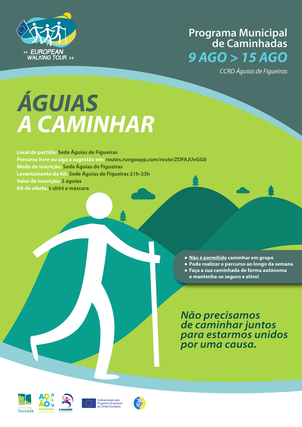 Águias a Caminhar - CCRD Águias de Figueiras 