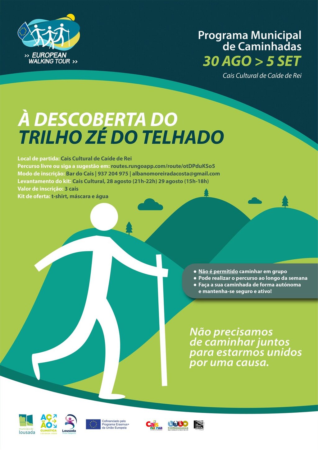 À Descoberta do Trilho Zé do Telhado - Cais Cultural de Caíde de Rei