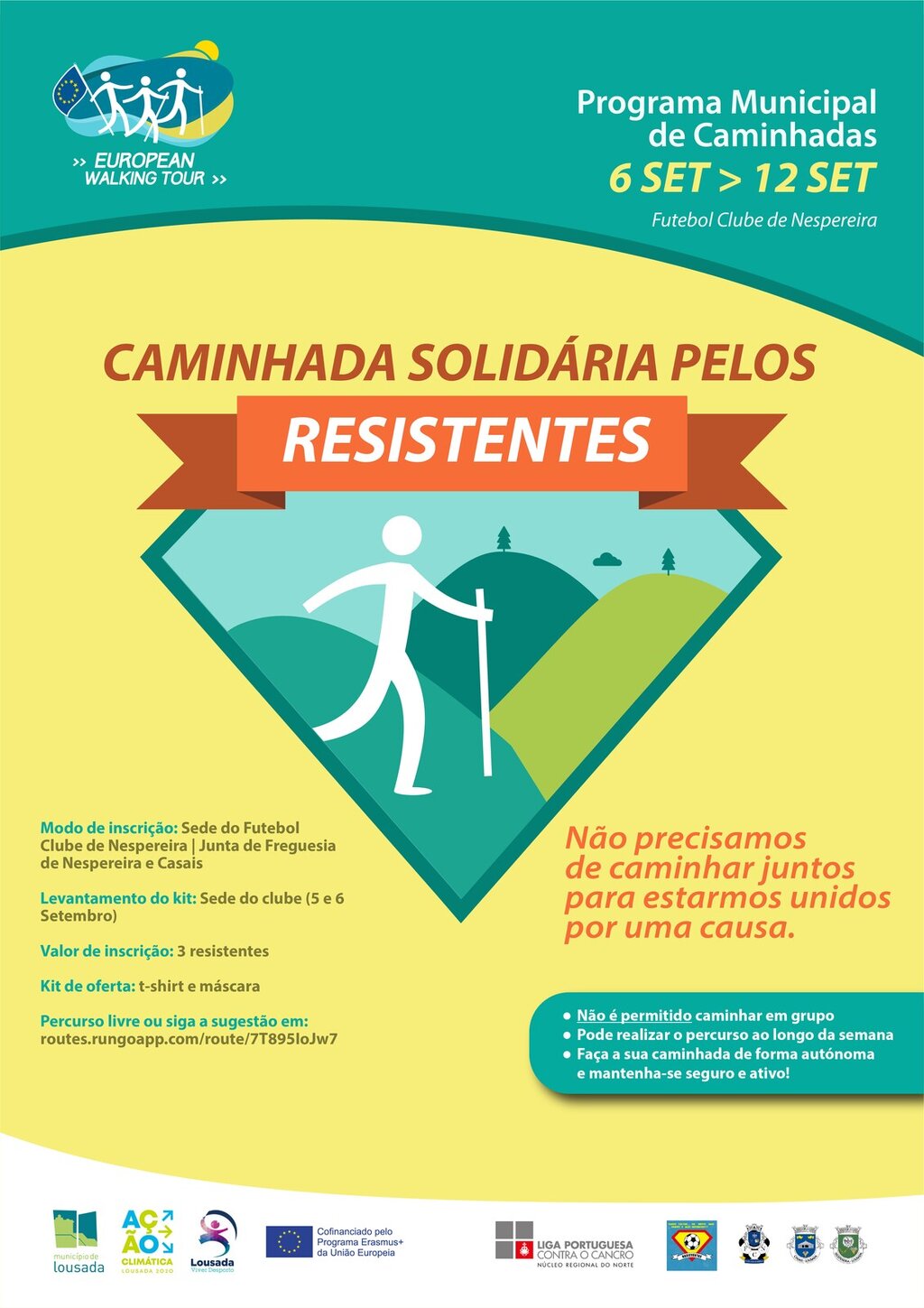 Caminhada Solidária pelos Resistentes - Futebol Clube de Nespereira