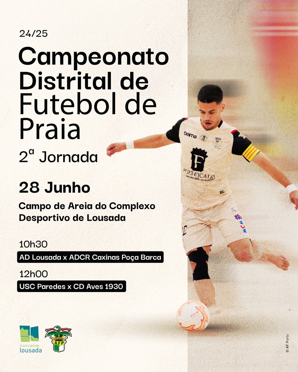 Jogo de Abertura do campo de Areia
