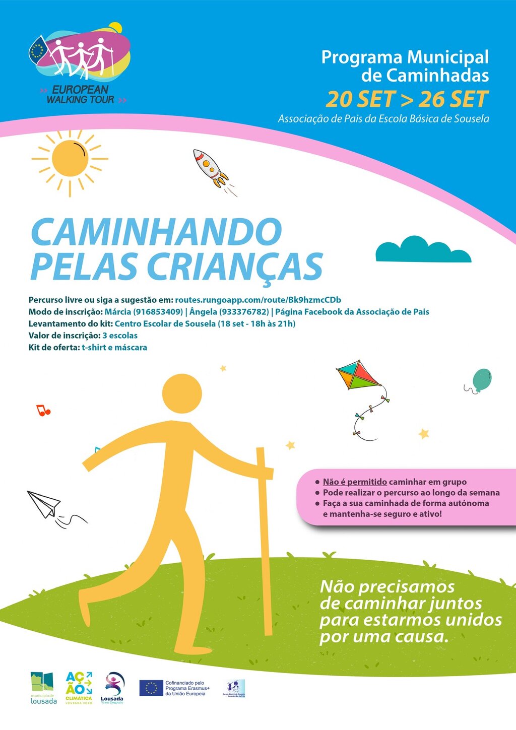 Caminhando pelas Crianças – Associação de Pais da Escola Básica de Sousela