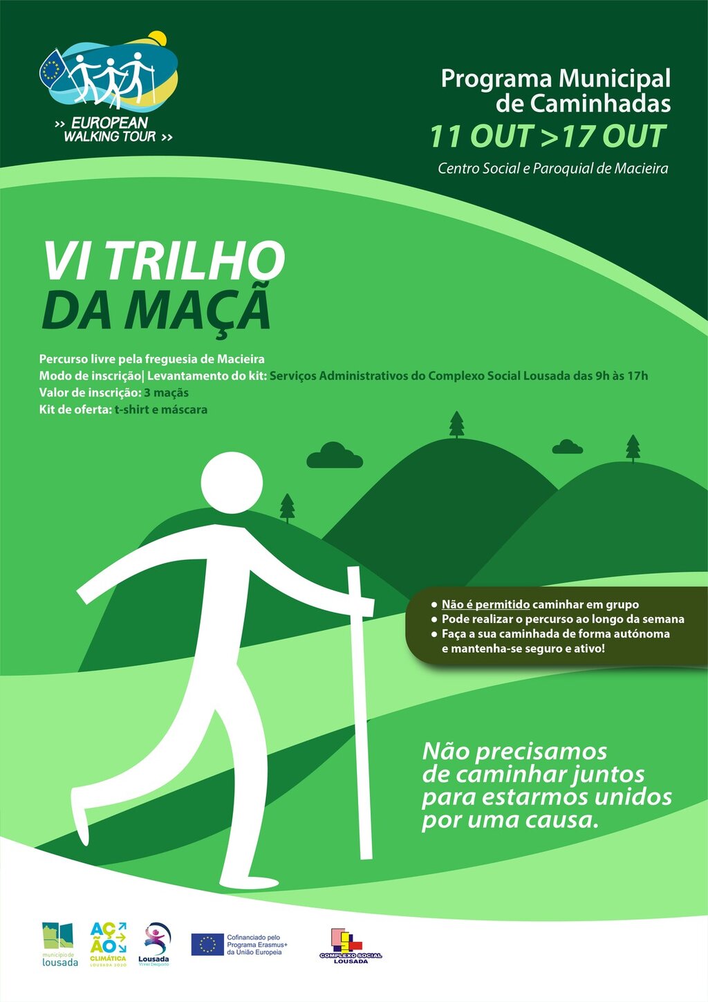 Trilho da Maçã - Complexo Social Lousada 