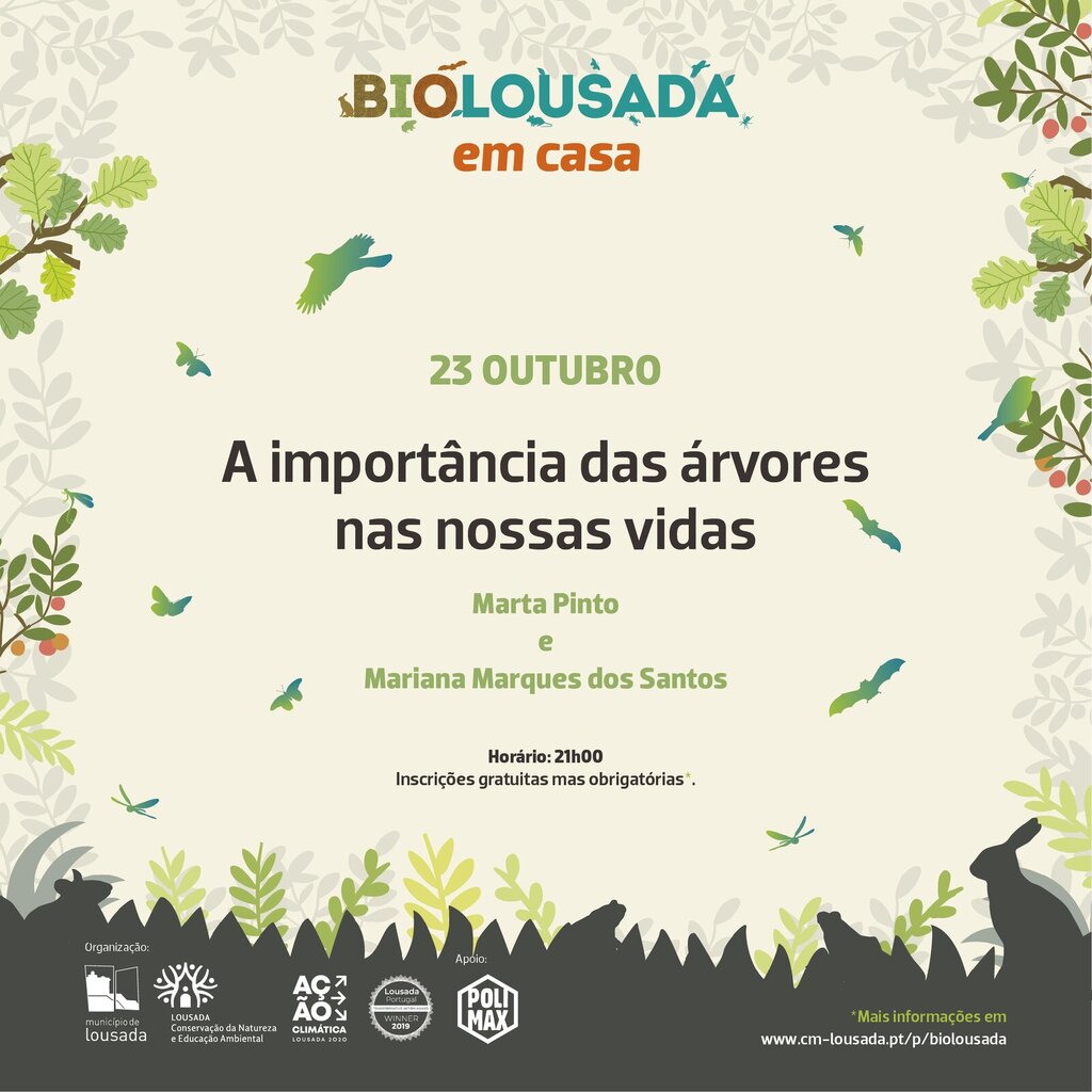 BioLousada em Casa - A importância das árvores nas nossas vidas