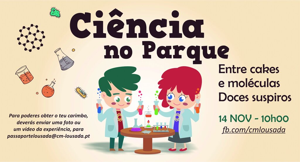 Ciência no Parque no sábado
