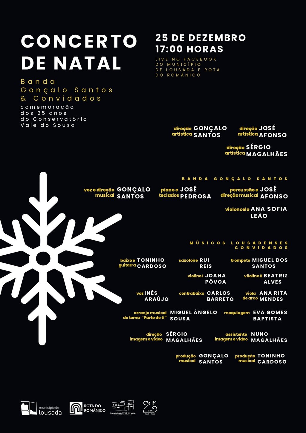 Concerto de Natal com jovens Lousadenses