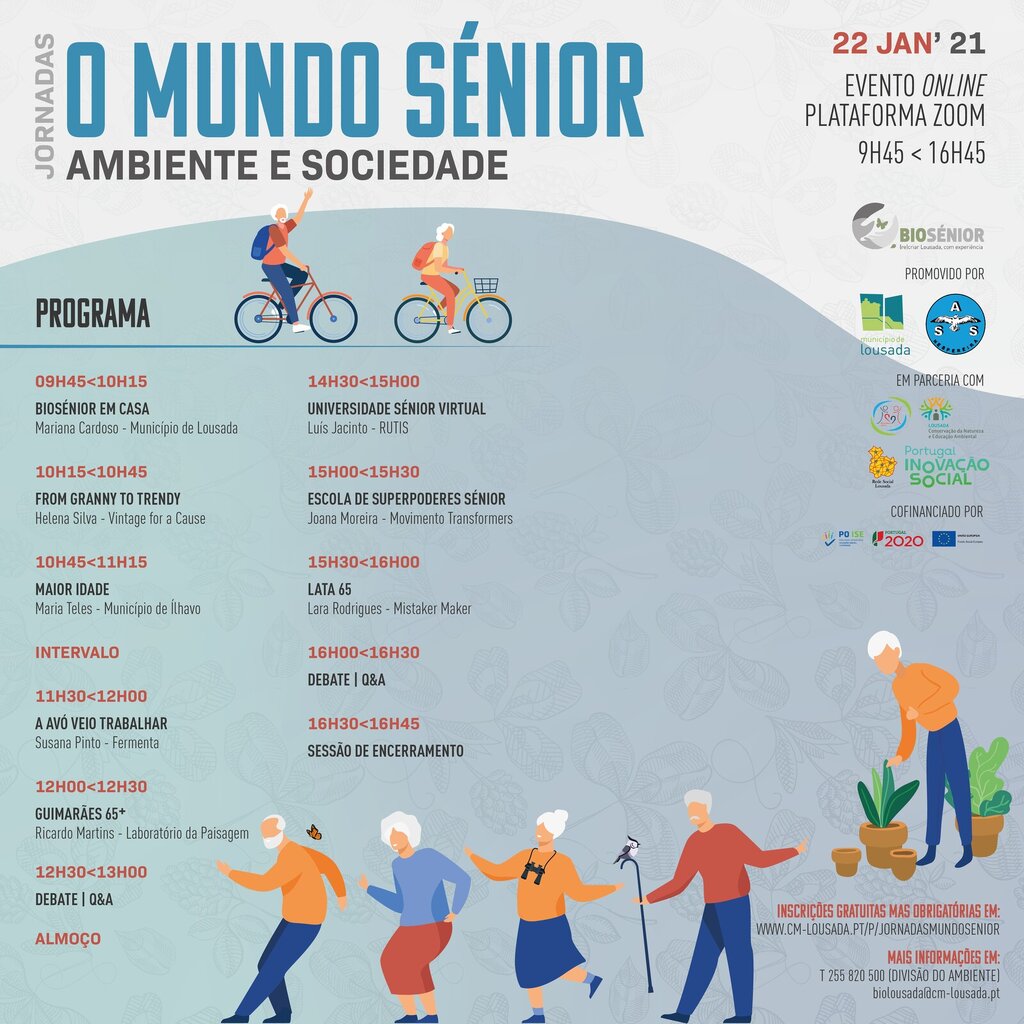 Jornadas do Mundo Sénior: Ambiente e Sociedade