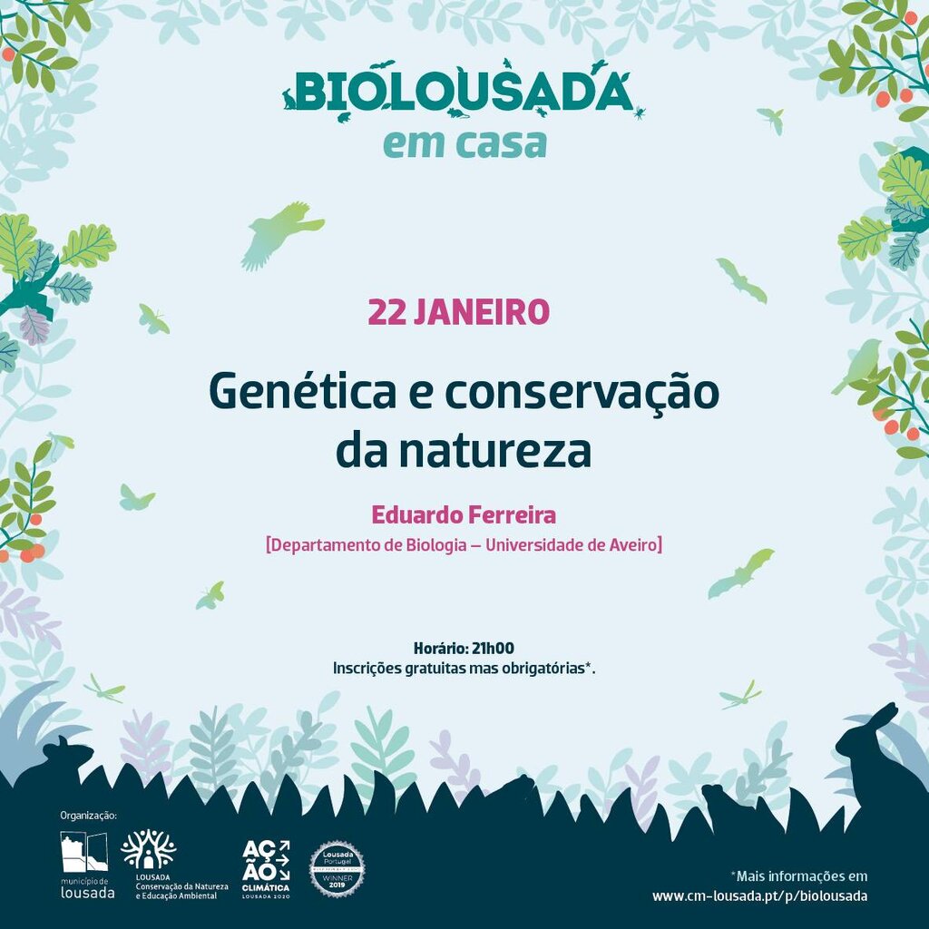 BioLousada em Casa: Genética e Conservação da Natureza