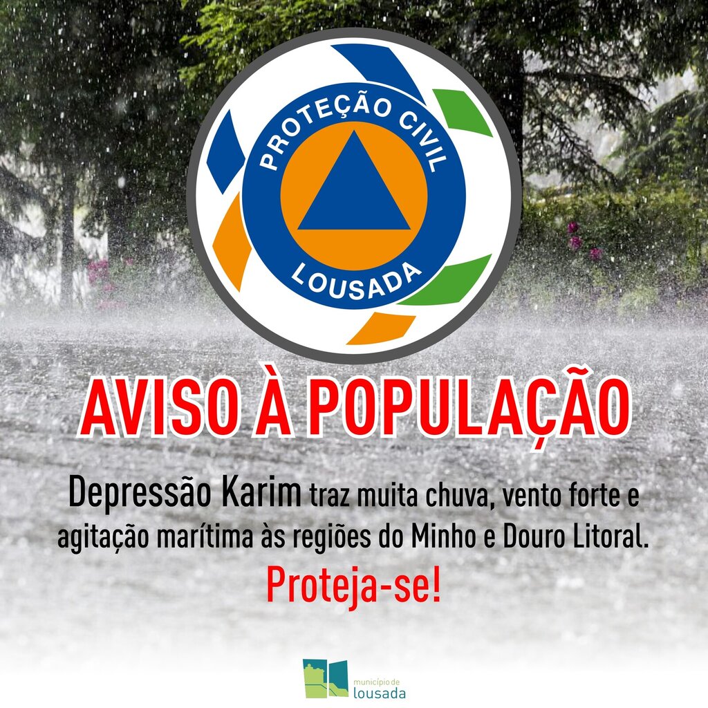 Aviso à população