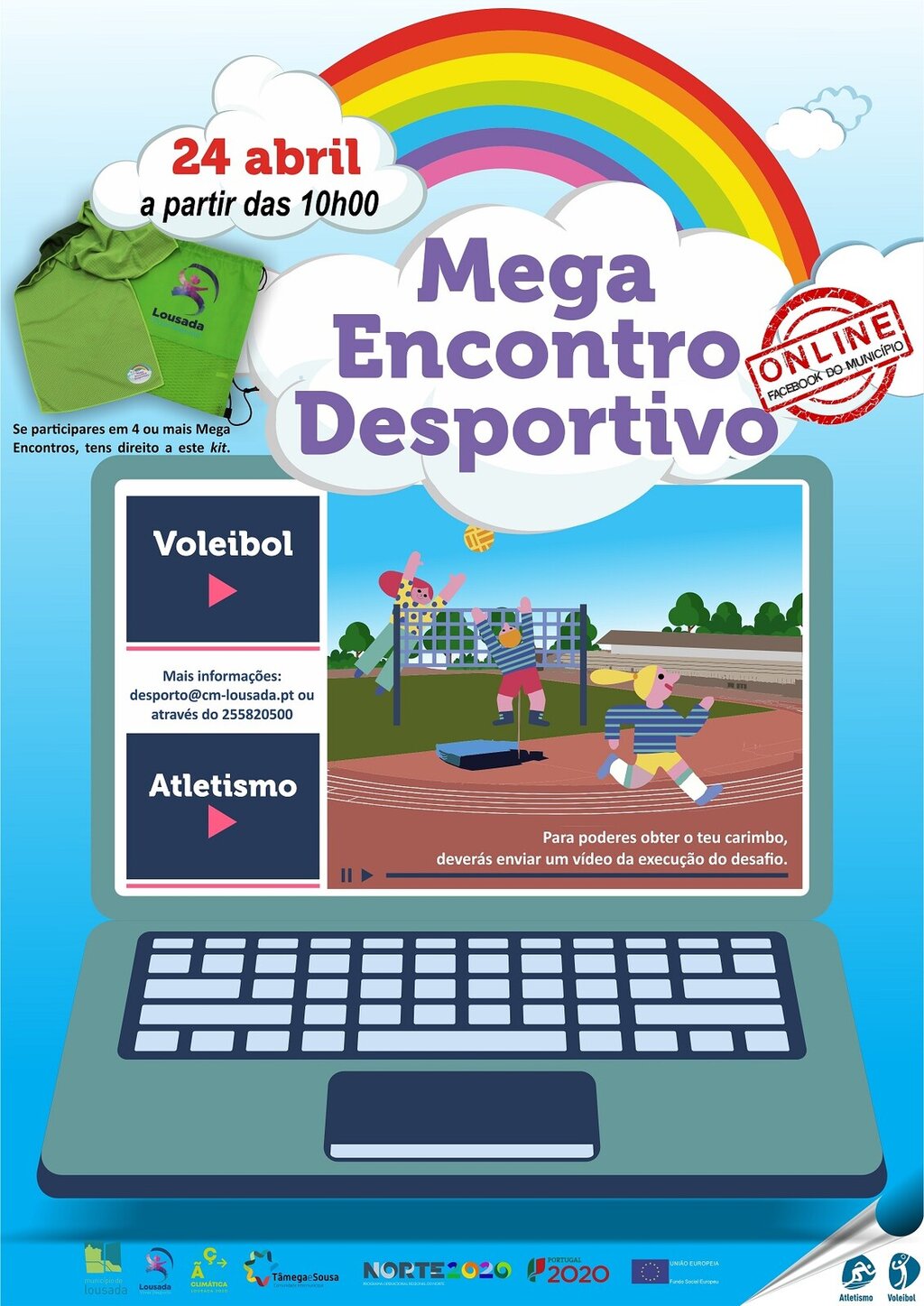 Mega Encontro Desportivo sábado