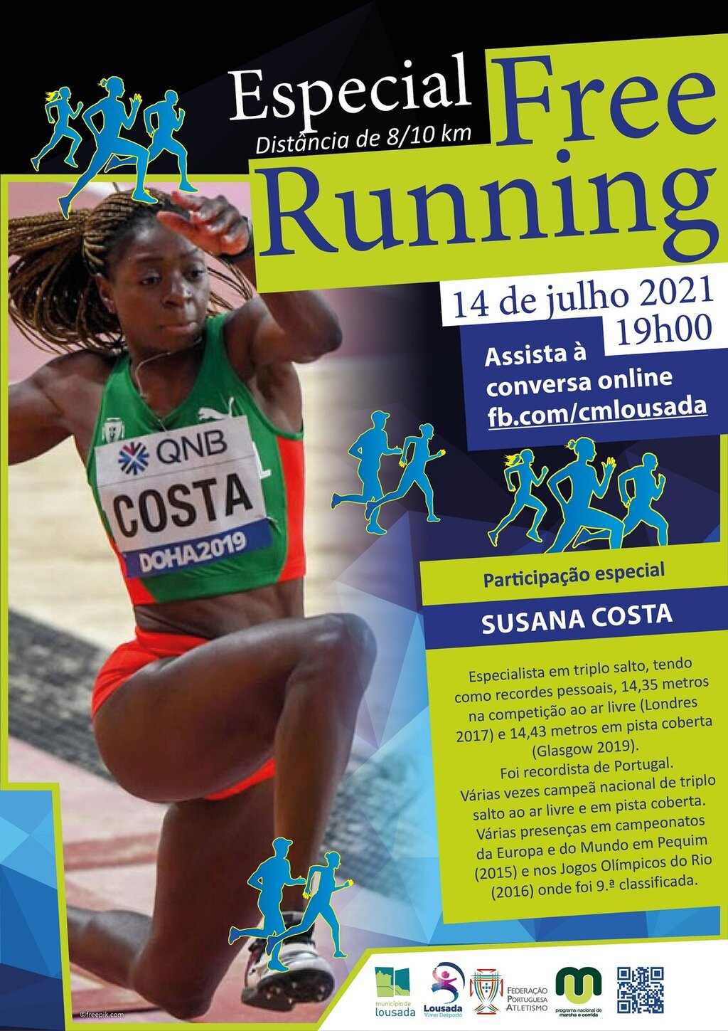 Free Running Especial com Susana Costa