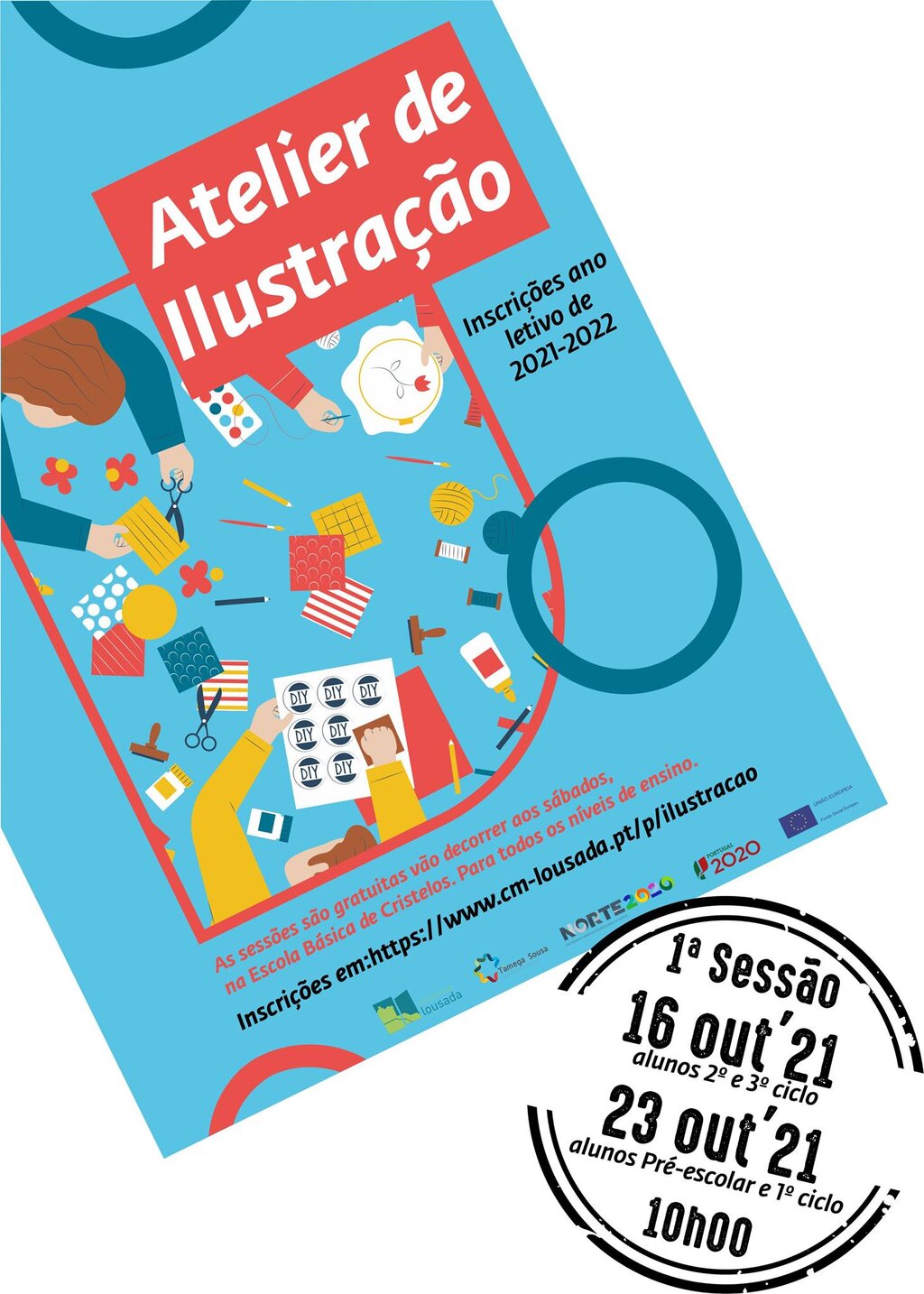 Atelier de Ilustração no sábado