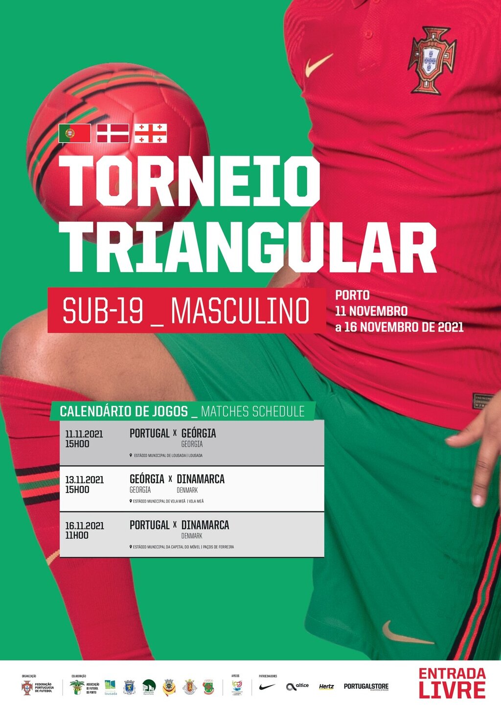 Torneio Triangular em Lousada