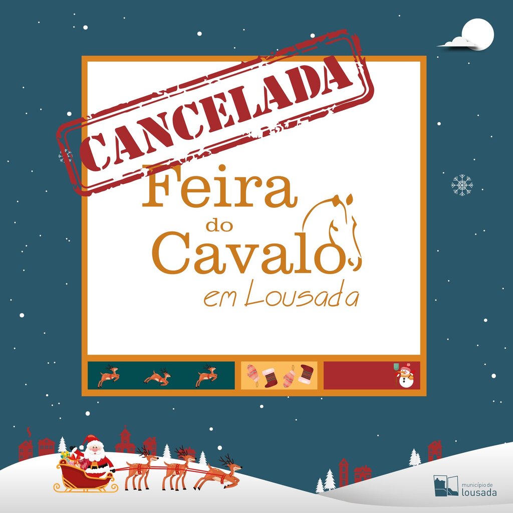 Feira do Cavalo Cancelada