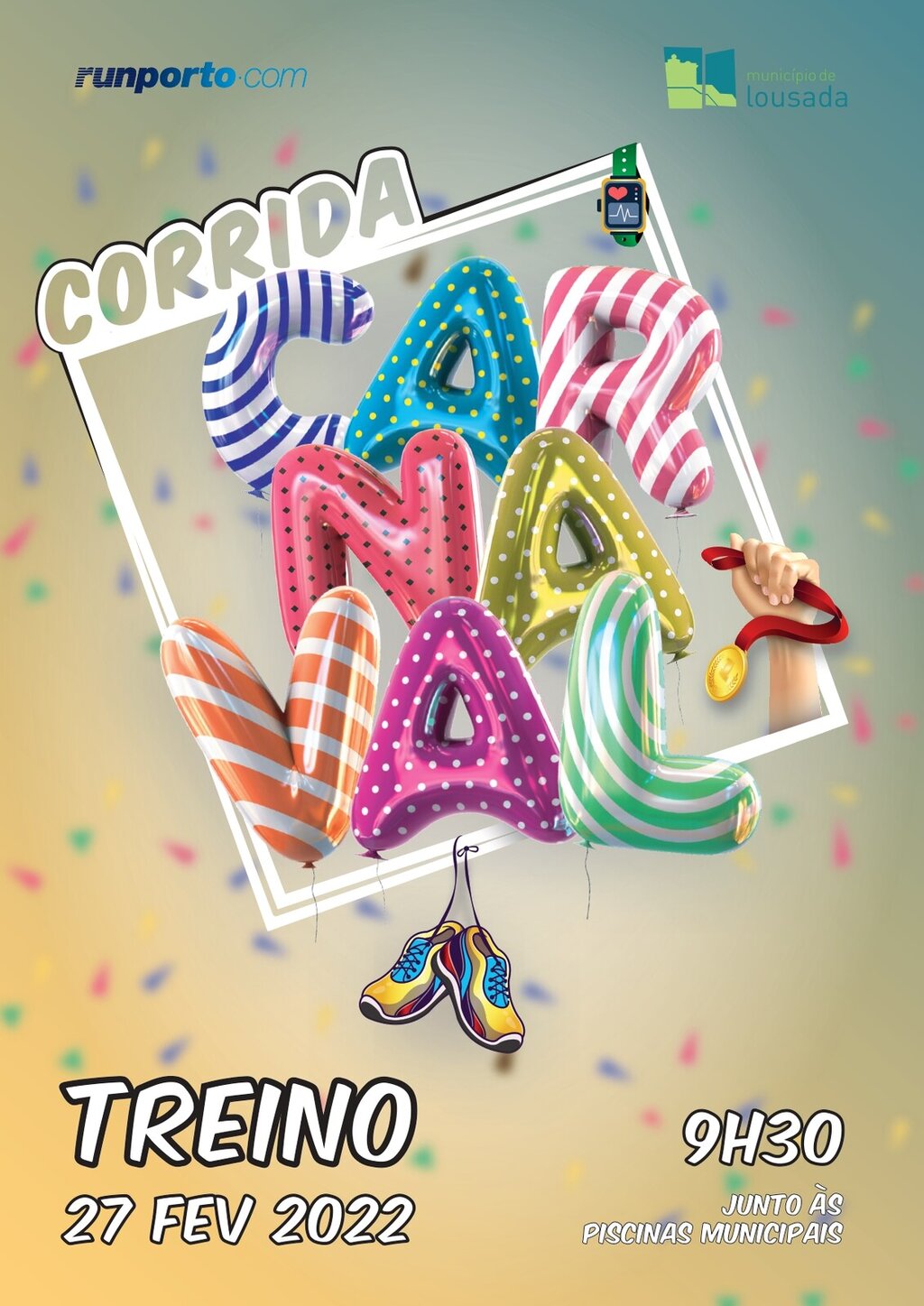 Treino para Corrida de Carnaval