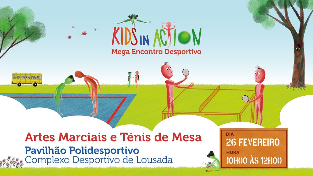 Mega Encontro Desportivo - Artes Marciais e Ténis de Mesa
