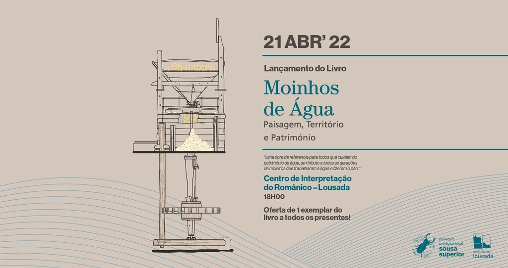 Moinhos de Água - Lançamento do Livro