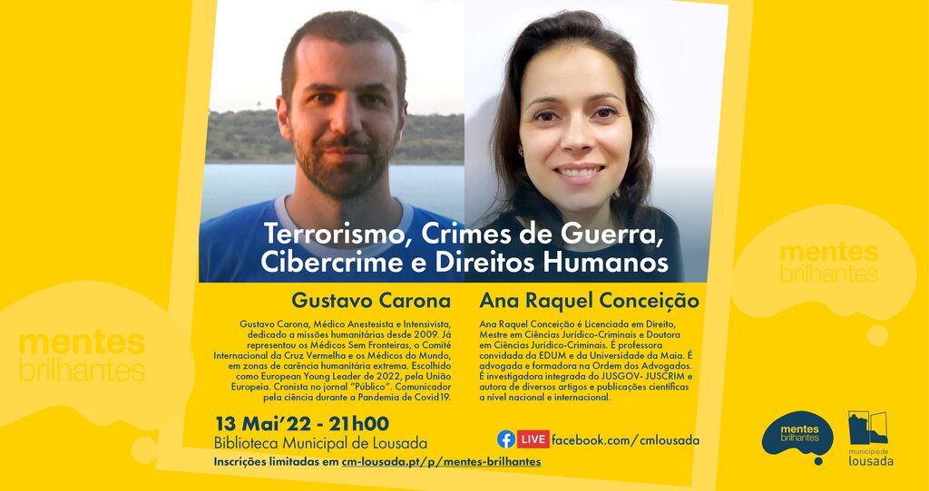 Terrorismo, Crimes de Guerra, Cibercrime e Direitos Humanos