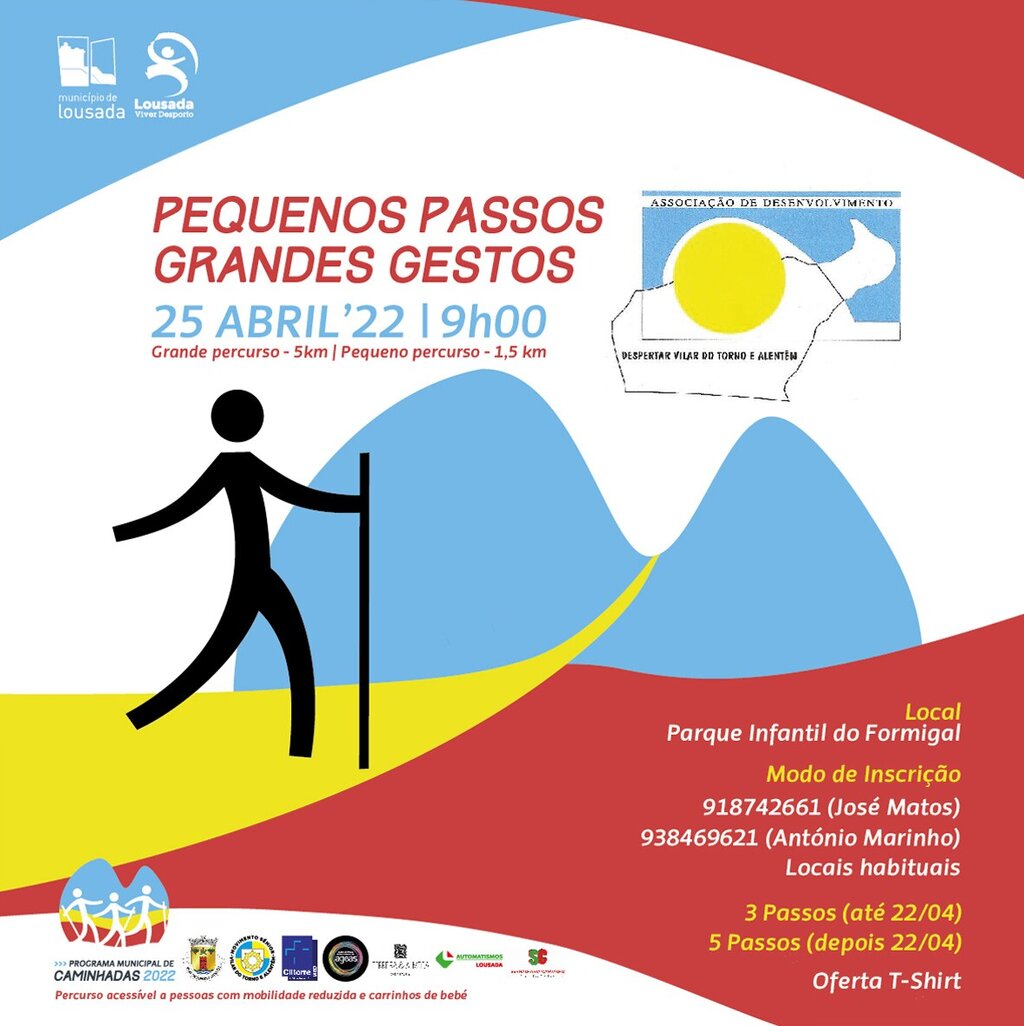 "Pequenos Passos, Grandes Gestos"