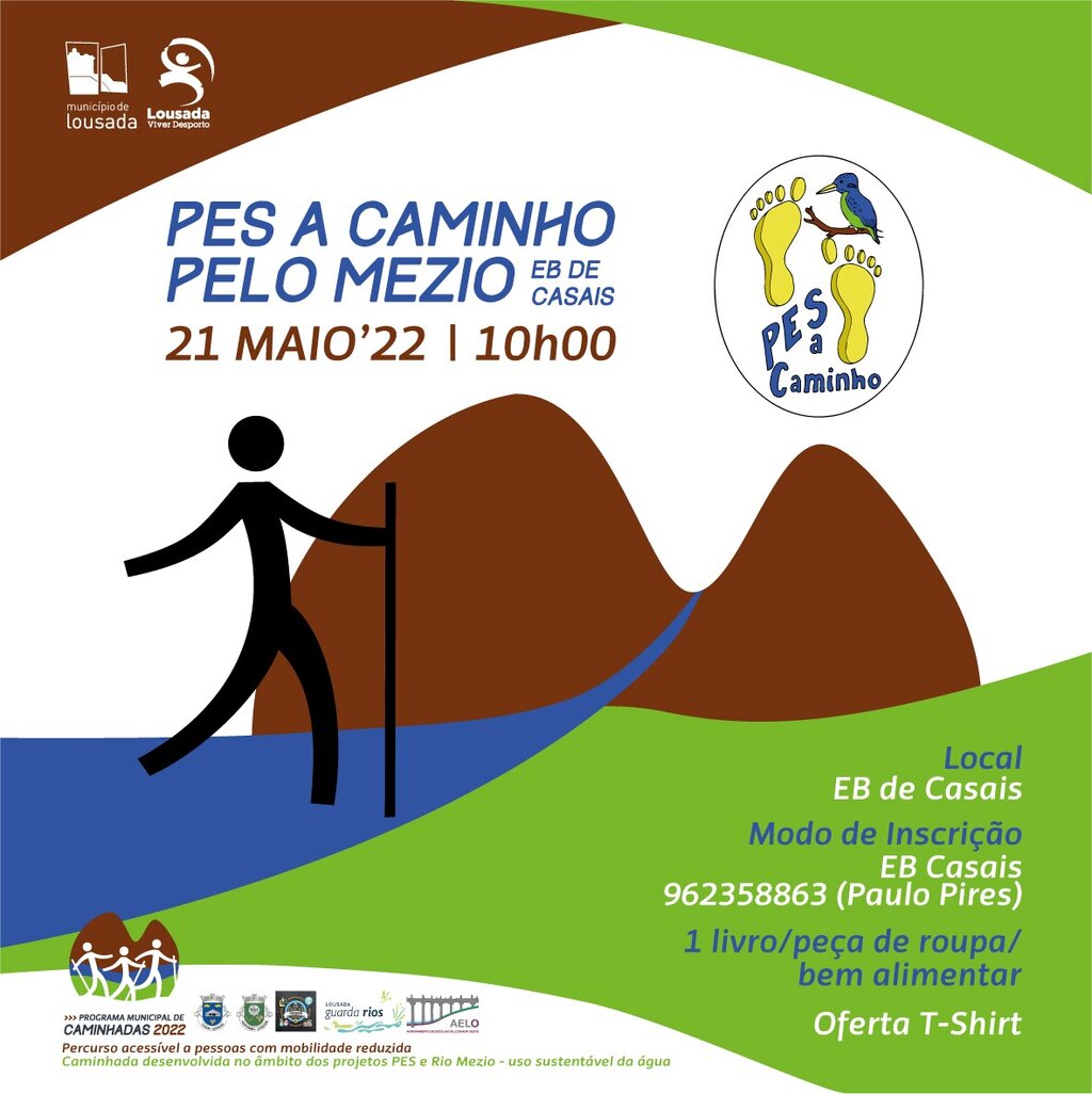 PES a Caminho pelo Mezio - EB Casais 