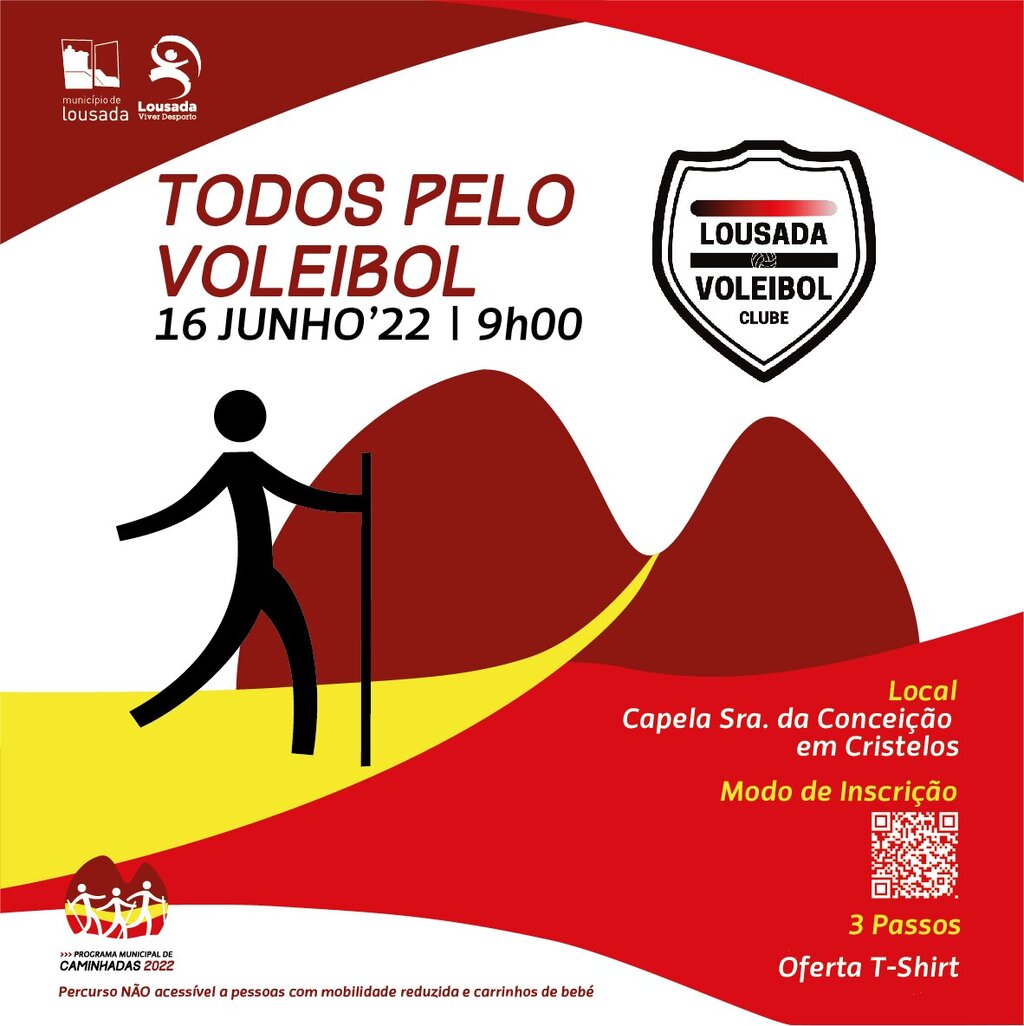 Caminhada Todos pelo Voleibol