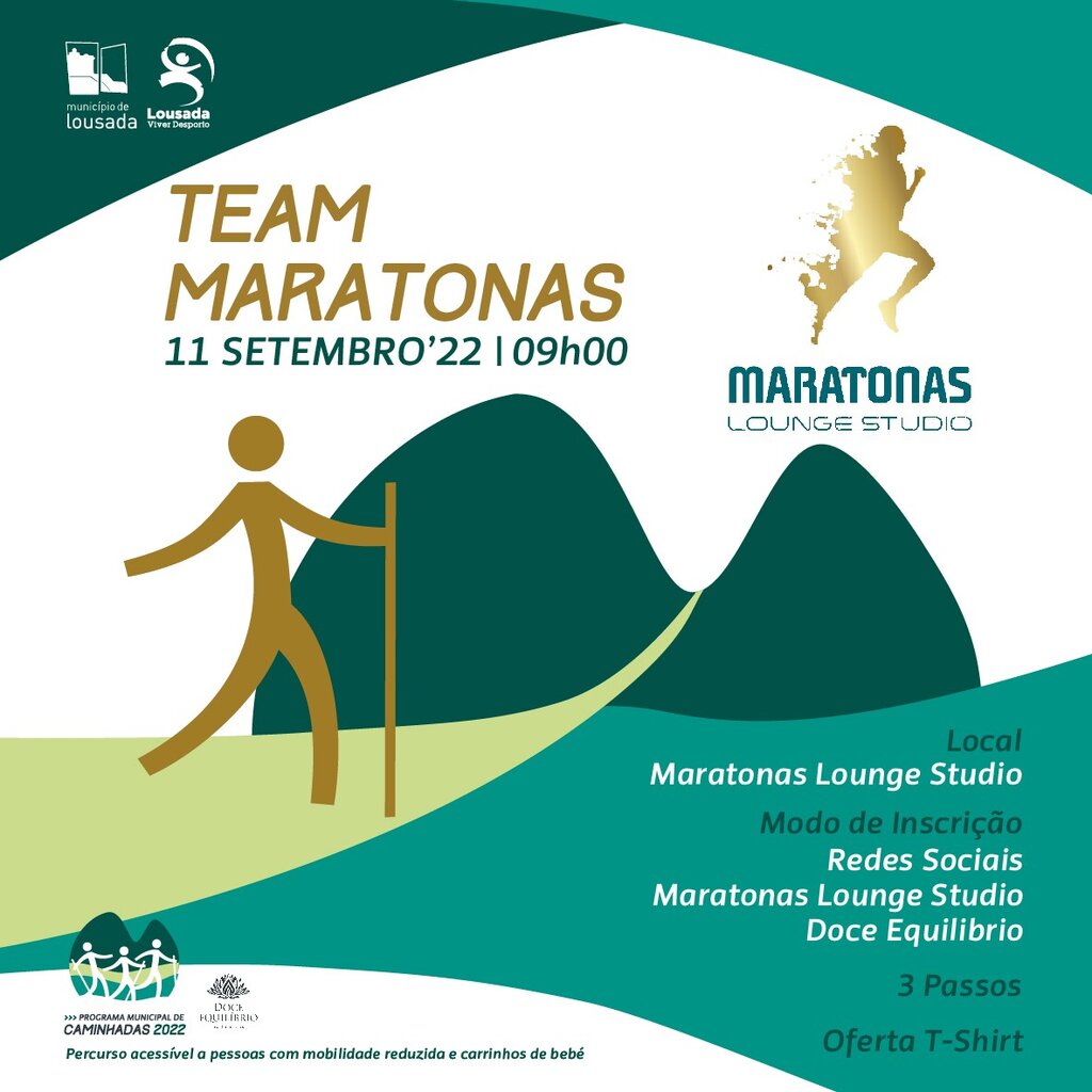 "Caminhada Team Maratonas"