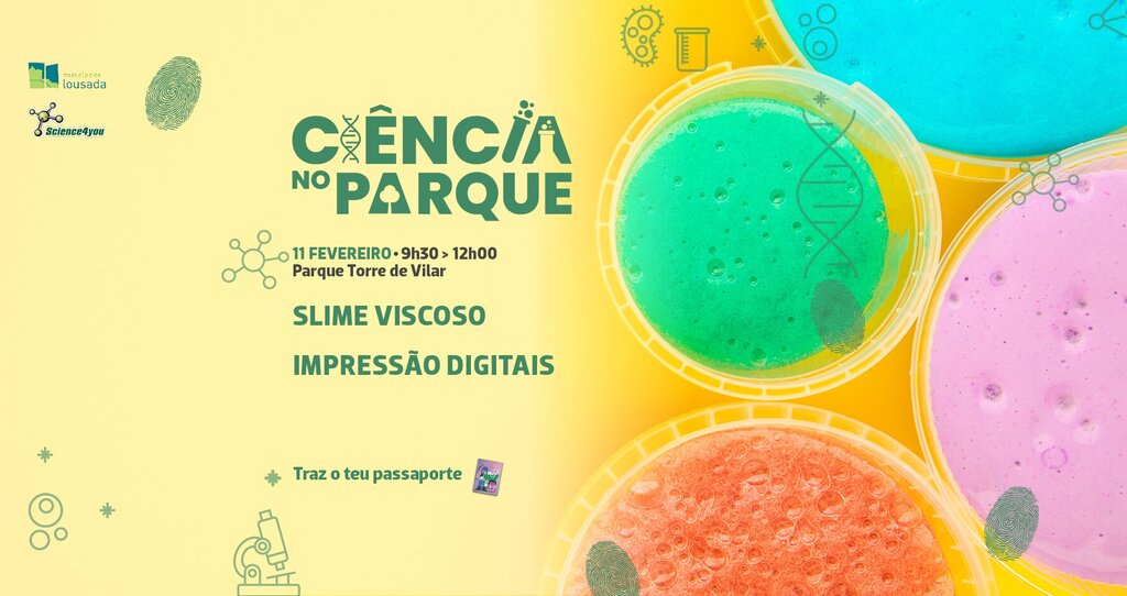 Ciência no Parque - Slime Viscoso e Impressões Digitais