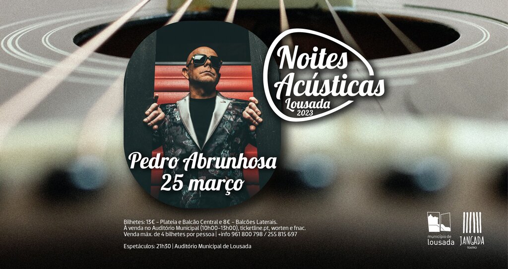 Pedro Abrunhosa - Noites Acústicas 2023