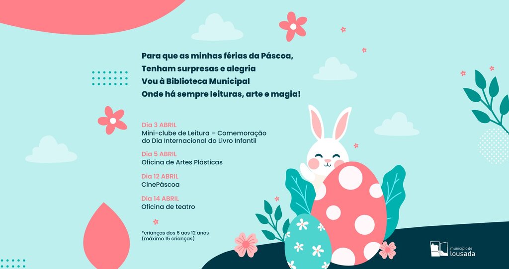 Férias na Biblioteca - Páscoa 2023
