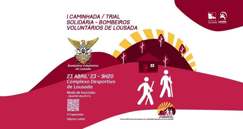 I Caminhada / Trail Solidária - Bombeiros Voluntários de Lousada