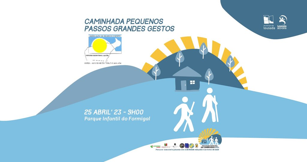 Caminhada Pequenos Passos Grandes Gestos