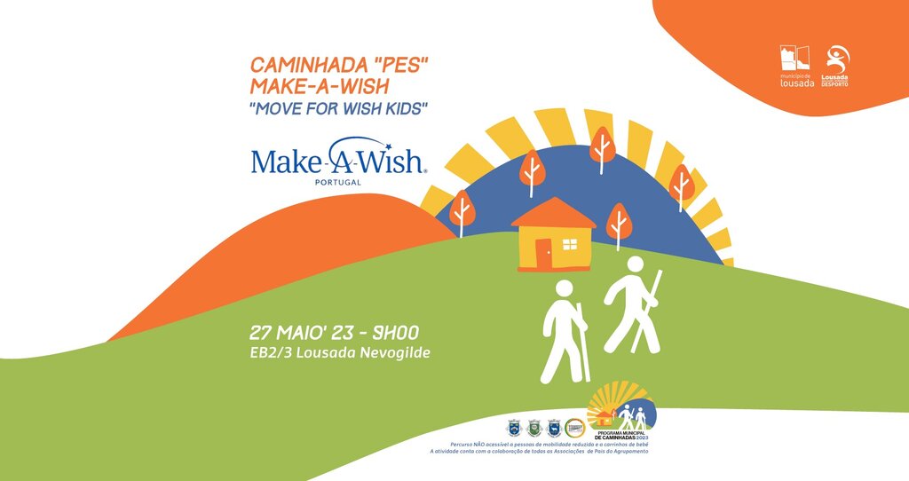 Caminhada "PES" MAKE-A-WISH