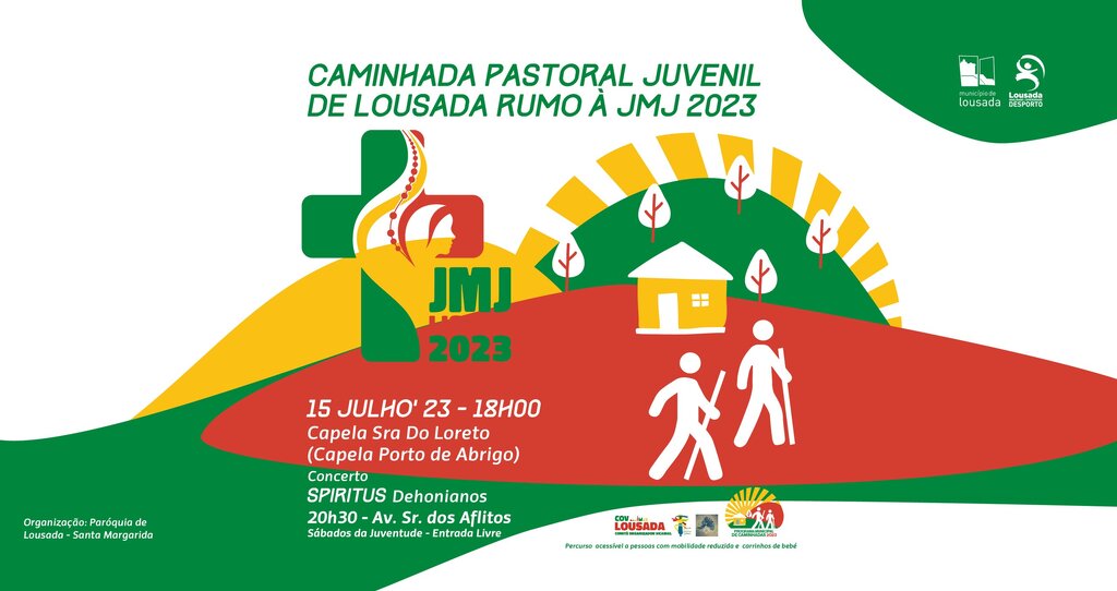 Caminhada Pastoral Juvenil de Lousada Rumo à JMJ 2023