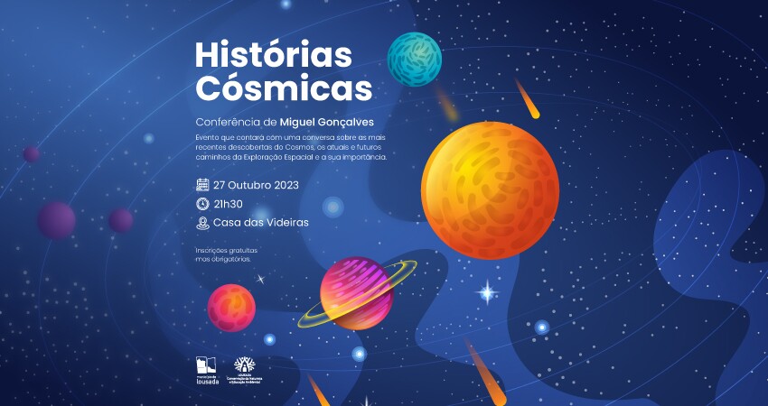 Histórias Cósmicas - Conferência de Miguel Gonçalves