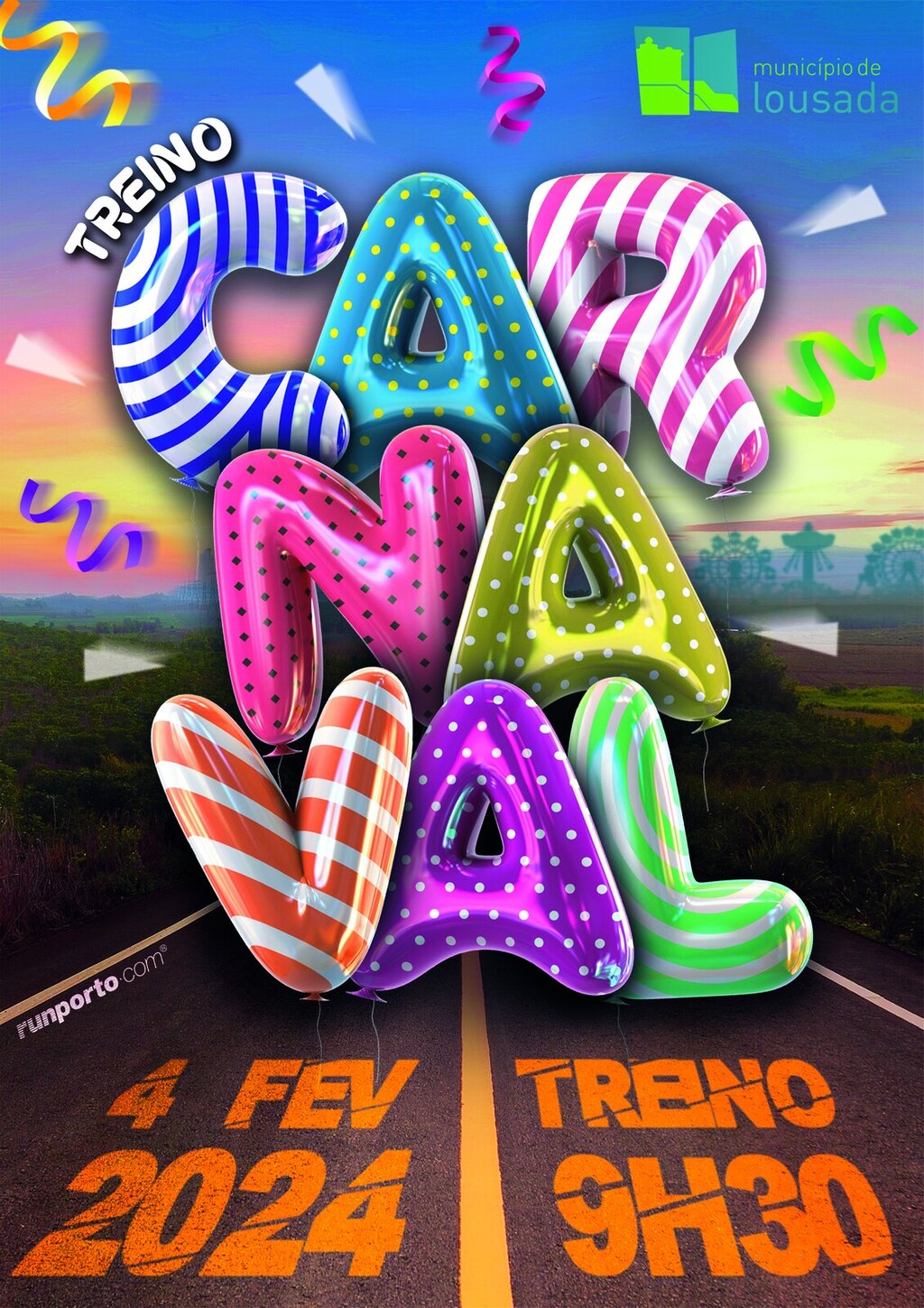 Treino para a Corrida de Carnaval