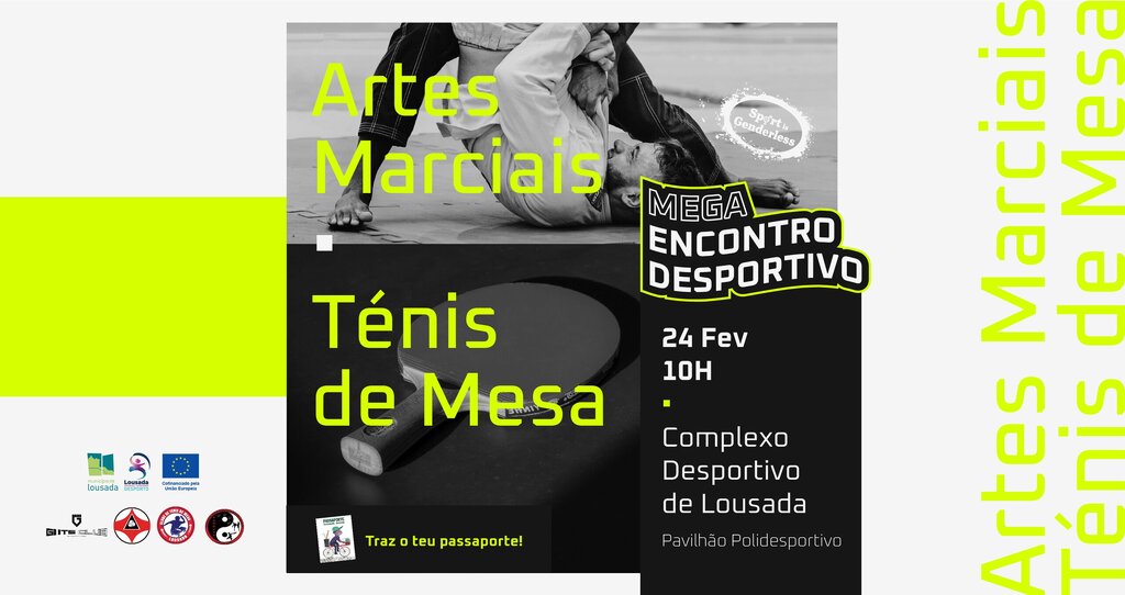 Mega Encontro Desportivo - Artes Marciais e Ténis de Mesa