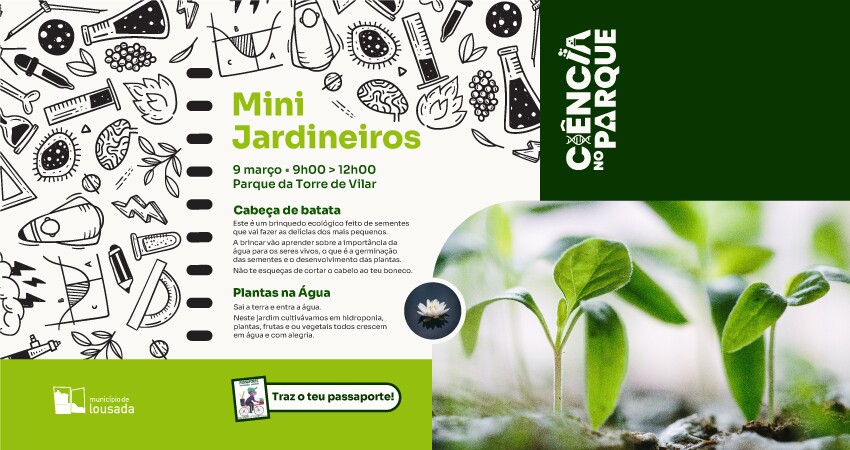 Ciência no Parque - Mini Jardineiros
