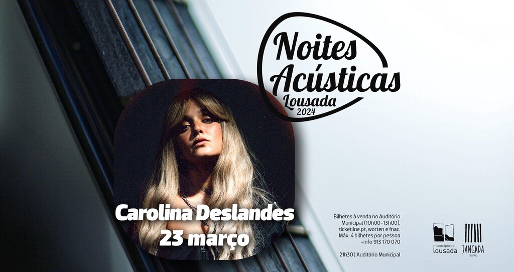 Carolina Deslandes - Noites Acústicas
