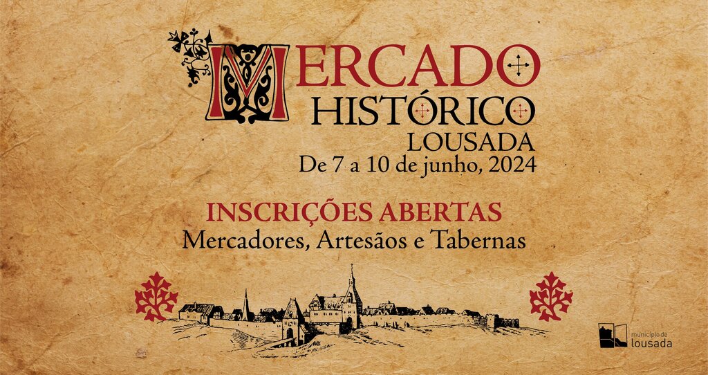 Mercado Histórico 2024 - Inscrições de Mercadores, Artesãos e Tabernas
