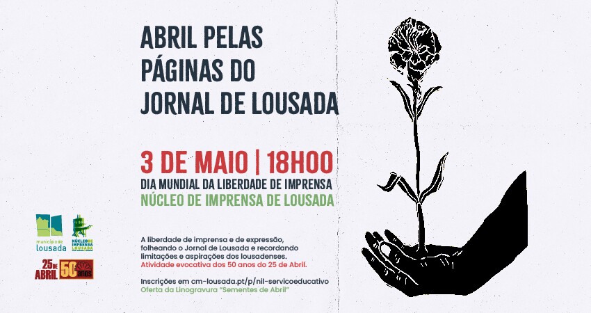 Abril pelas páginas do Jornal de Lousada