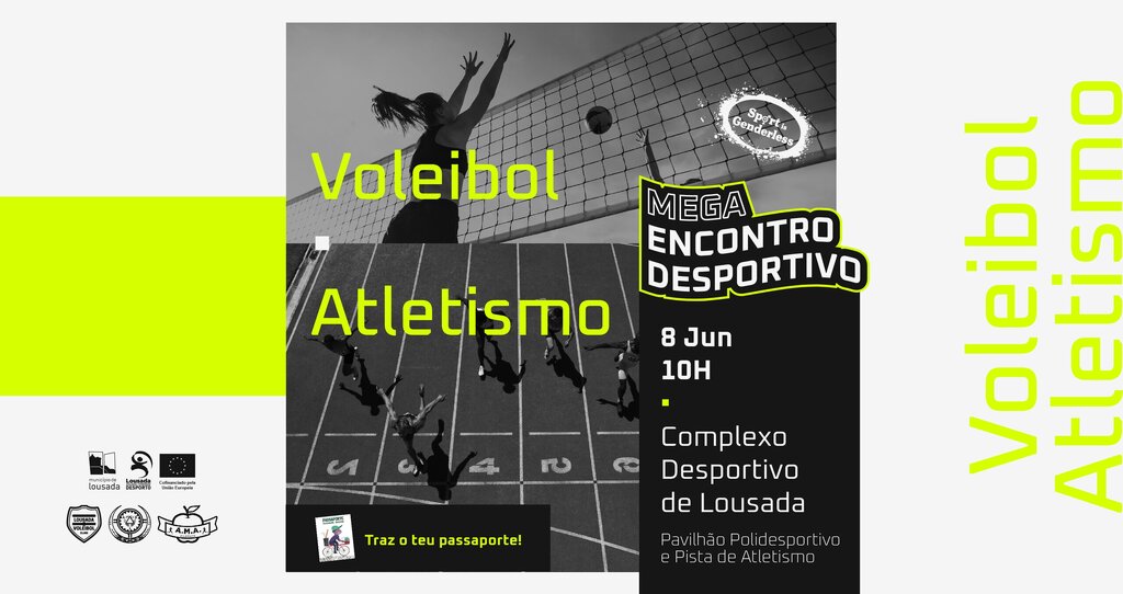 Mega Encontro Desportivo - Voleibol e Atletismo