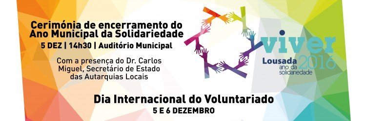 Cerimónia de Encerramento do Ano Municipal da Solidariedade