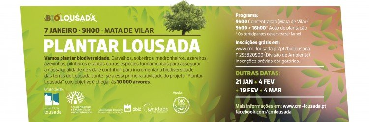 Plantar Lousada com nova atividade no sábado